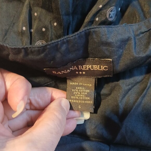 Banana Republic Factory Women's Black and Gray Halter Top SZ S GUC - Picture 8 of 9